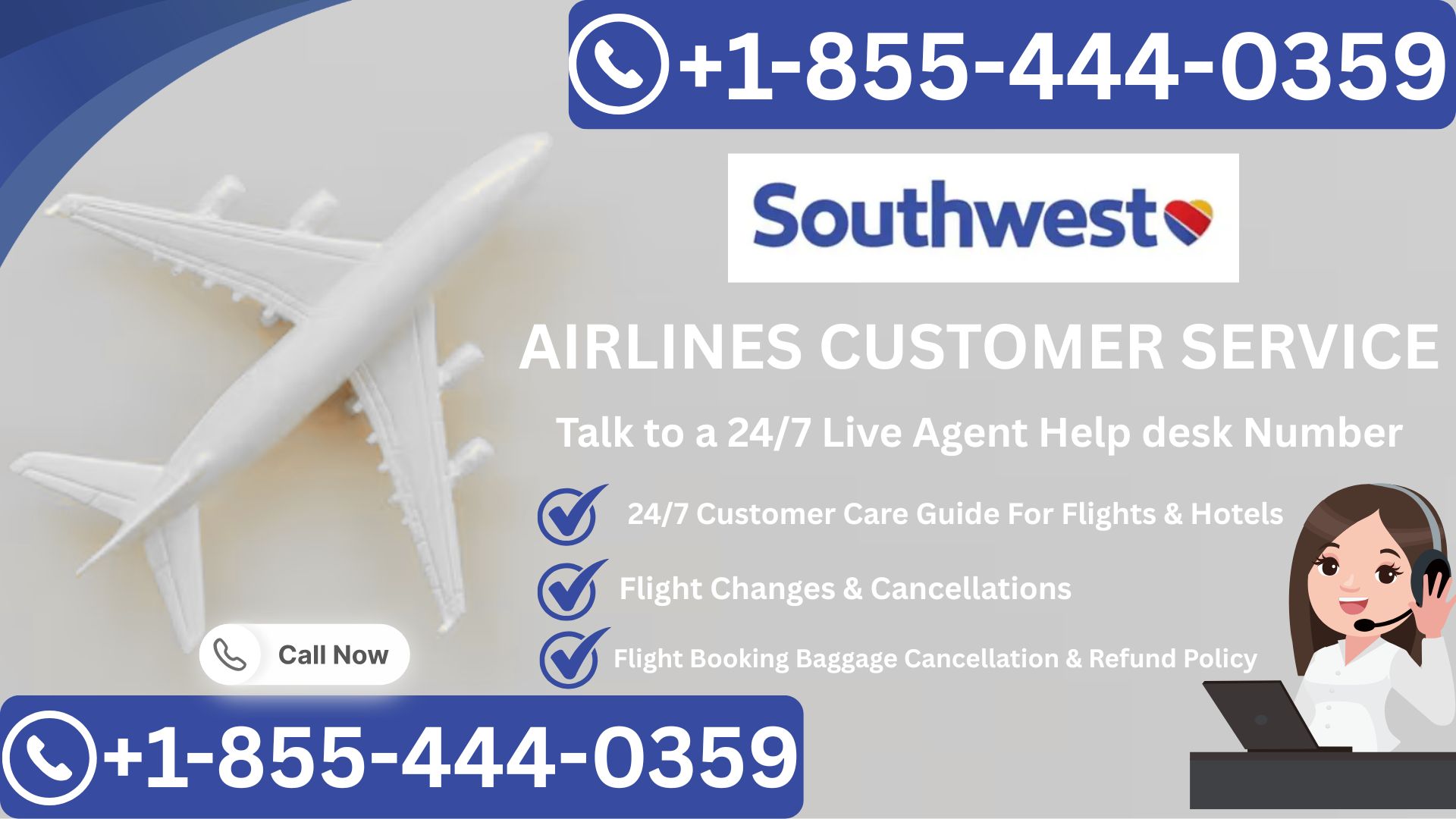 How to Call Southwest Airlinesâ¢ Official Customer Support | Complete 24/7 Help & Assistance Guide - YouTube